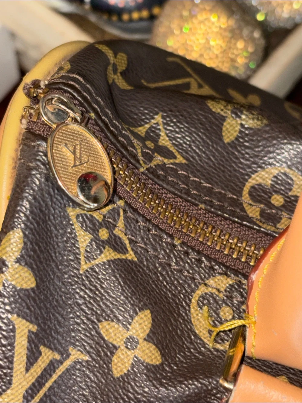Vintage Louis Vuitton Monogram Canvas Speedy 30 Handbag-Vintage & has some wear